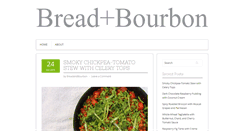 Desktop Screenshot of breadandbourbon.com